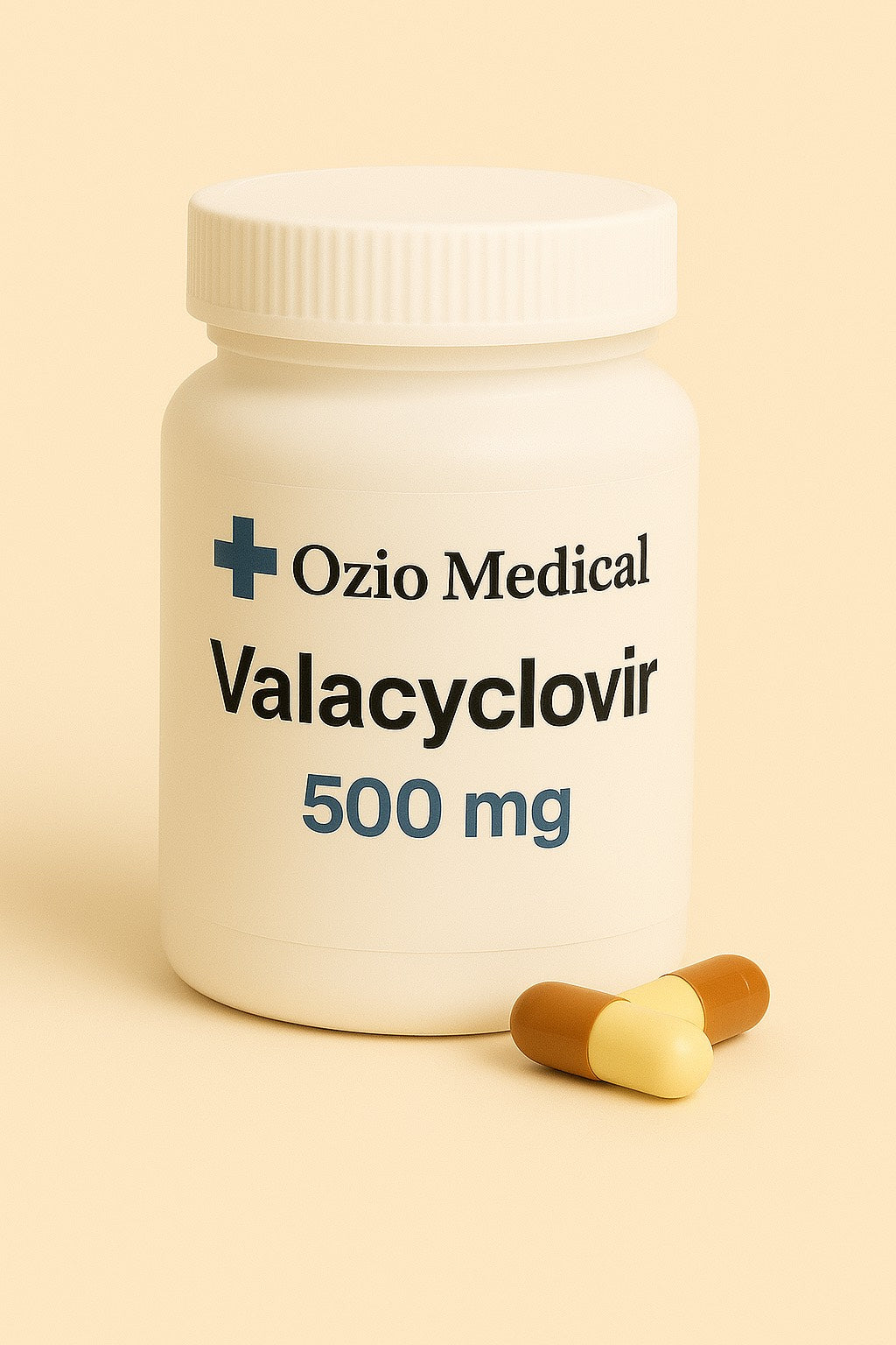 Valacyclovir (500 mg, 20 tablets)