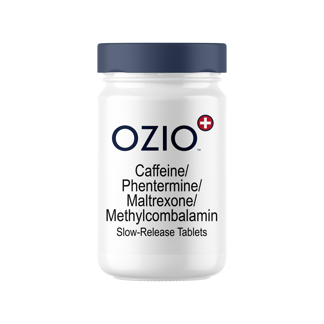 Caffeine/Phentermine/Naltrexone/Methylcobalamin Slow-Release Tablets