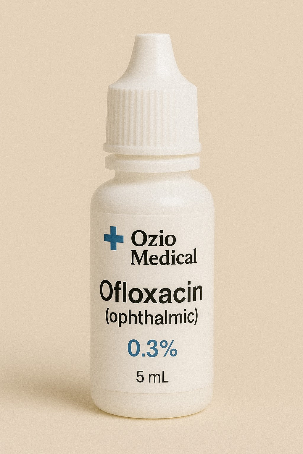 Ofloxacin (ophthalmic) (0.3%, 5 ml)