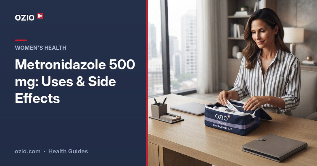 Metronidazole 500 mg: What It Treats, How to Take It, and Side Effects