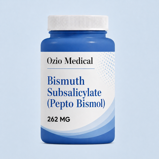 Bismuth Subsalicylate (Pepto Bismol) (262 mg, 20 chewable tablets)