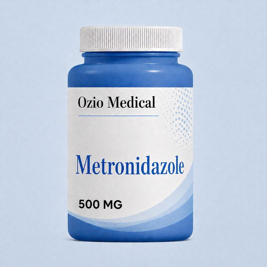 Metronidazole (500 mg, 30 tablets)