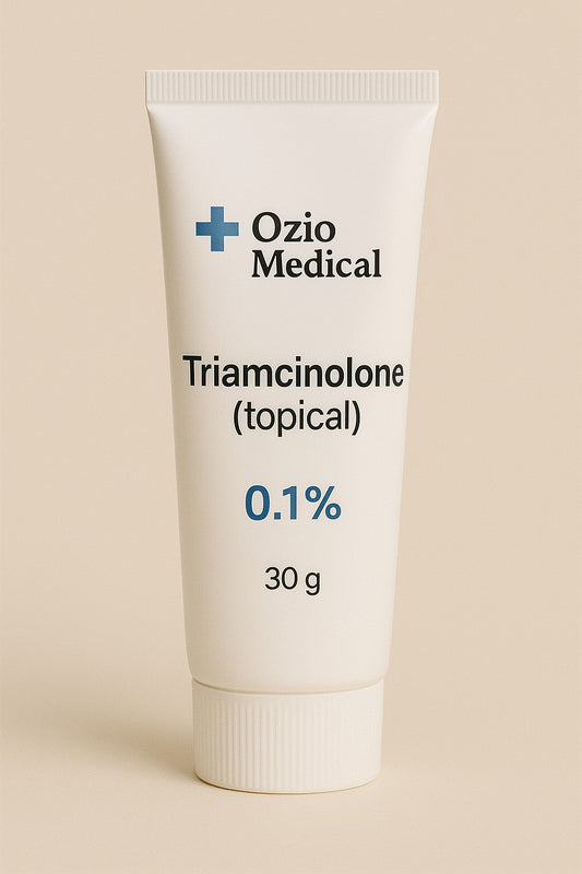 Triamcinolone (topical) (0.1%, 30 g)