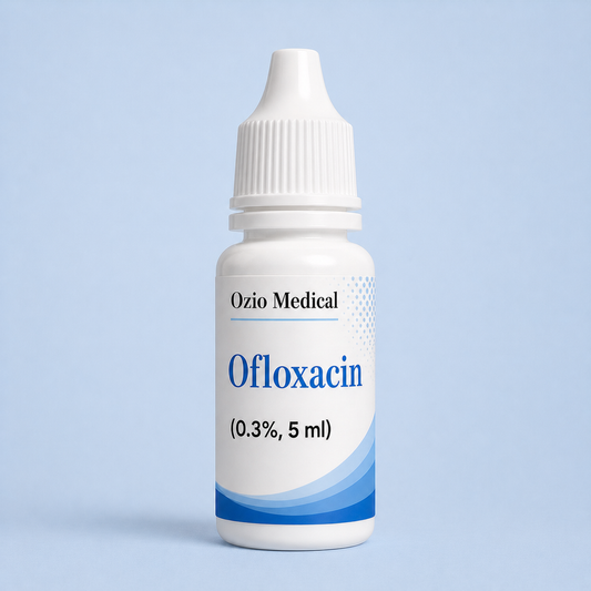 Ofloxacin (ophthalmic) (0.3%, 5 ml)