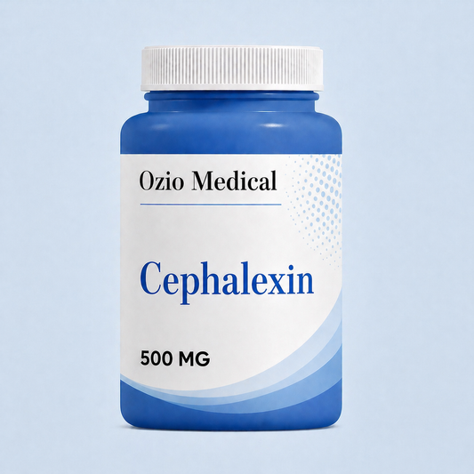 Cephalexin (500 mg, 28 capsules)