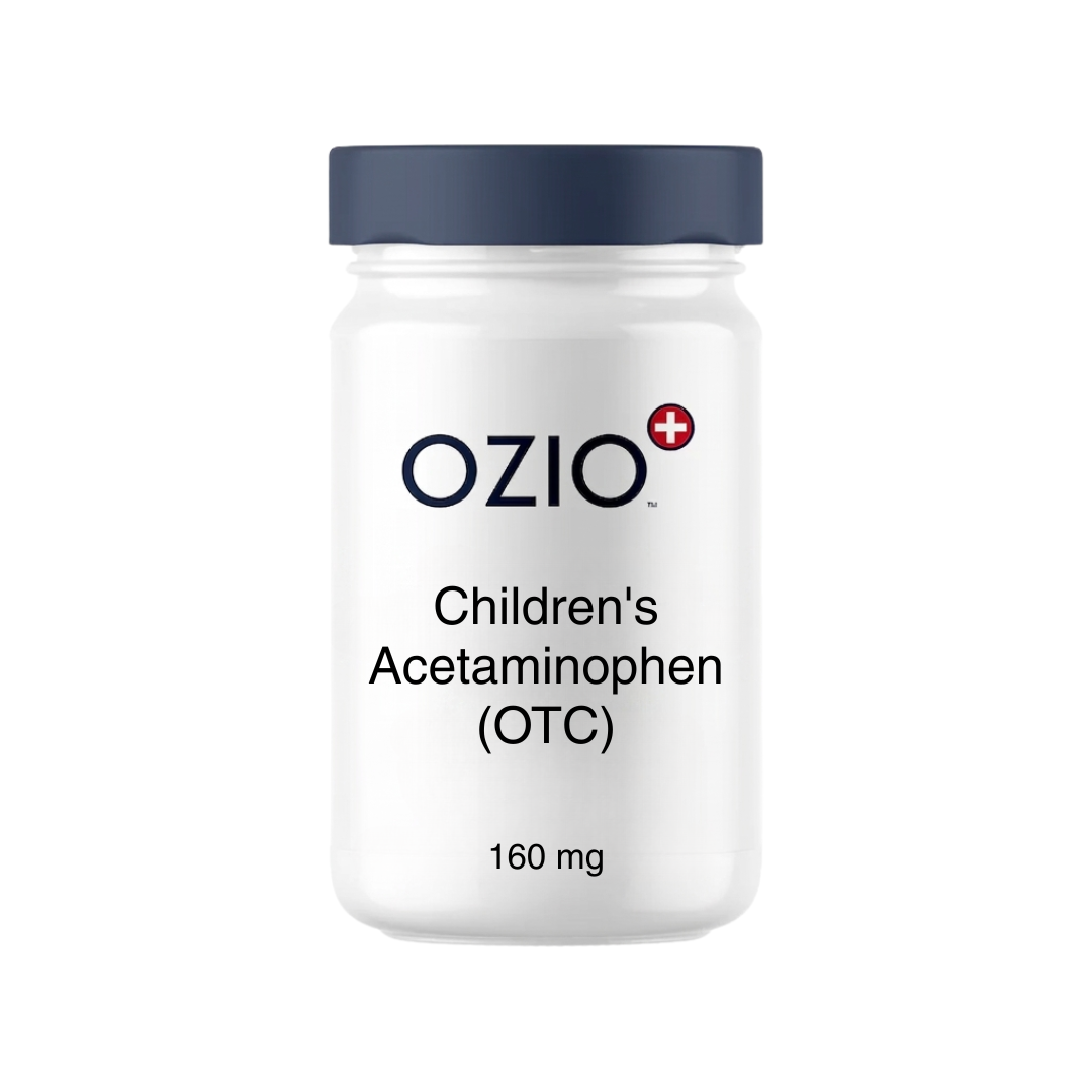 Children's Acetaminophen (OTC) (160 mg, 24 chewable tablets)