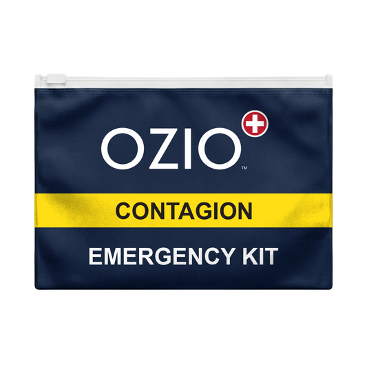 Contagion emergency kit with antiviral and antibiotic medications – OZIO