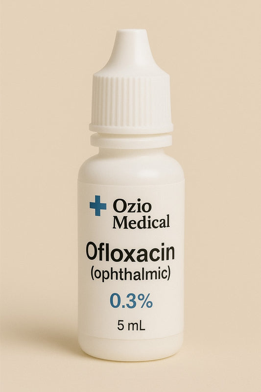 Ofloxacin (ophthalmic) (0.3%, 5 ml)