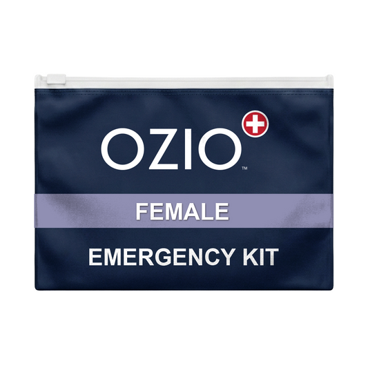 Female emergency medical kit with women's health prescription medications – OZIO