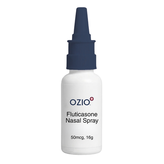 Fluticasone nasal spray 50 mcg per spray, 16 g allergy and sinus relief