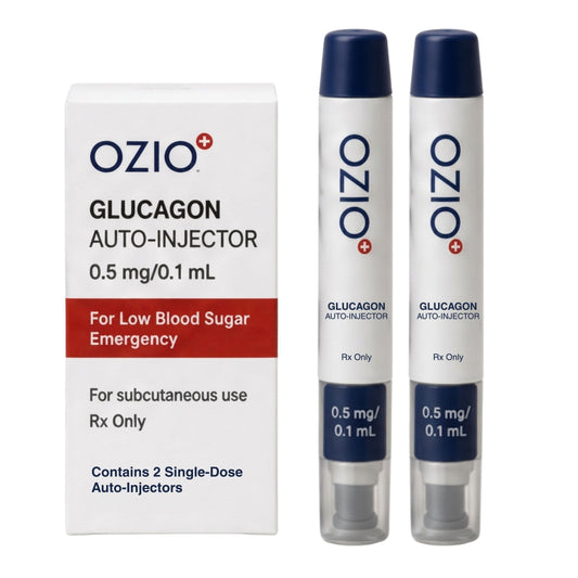 Glucagon Auto-Injector (0.5 mg/0.1 mL, 2-Pack)