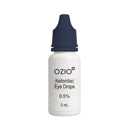 Ketorolac eye drops 0.5%, 5 mL bottle